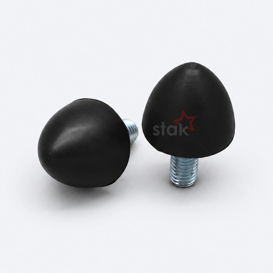 STAK replacement Lectra parts, 110551A conical bumper m8x18, opposite sides of conical bumpers