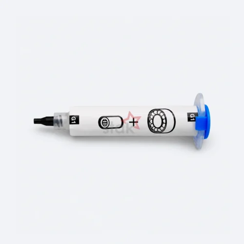 STAK replacement Lectra parts, 115271 g1 grease dose, G1 grease syringe with blue plunger
