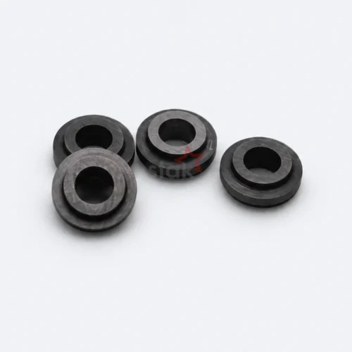 STAK replacement Lectra parts, 116236 rear roller 5x11x4, four black rear guide rollers