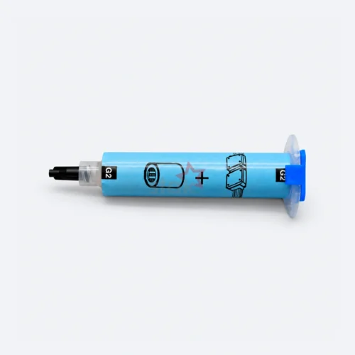 STAK replacement Lectra parts, 118010 g2 grease dose, G2 grease syringe with blue plunger