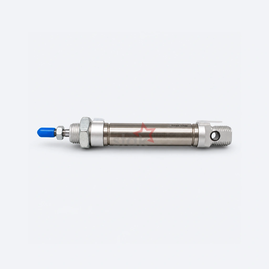 STAK replacement Lectra parts, 118027 pneumatic cylinder d16 c40, D16 C40 cylinder laid horizontally