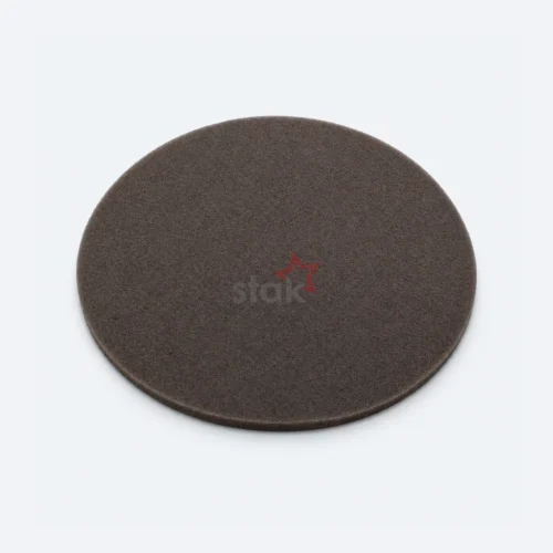 STAK replacement Lectra parts, 130496 filter sponge disc, single round brown filter disc