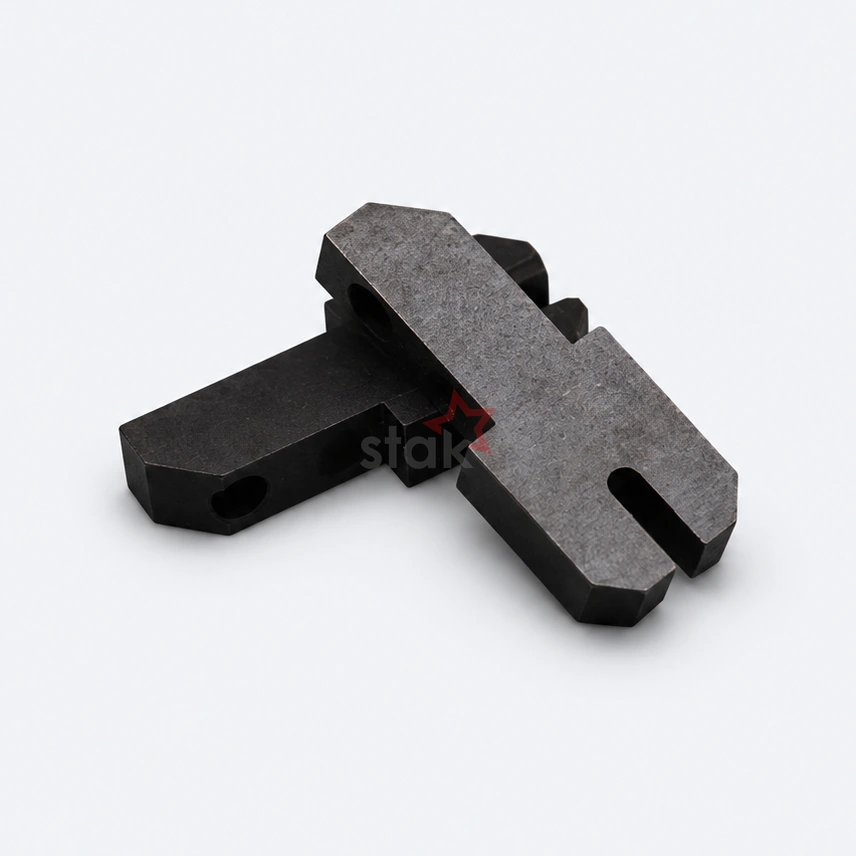 STAK replacement Lectra parts, 130905 q25 blade guide, two black blade guides