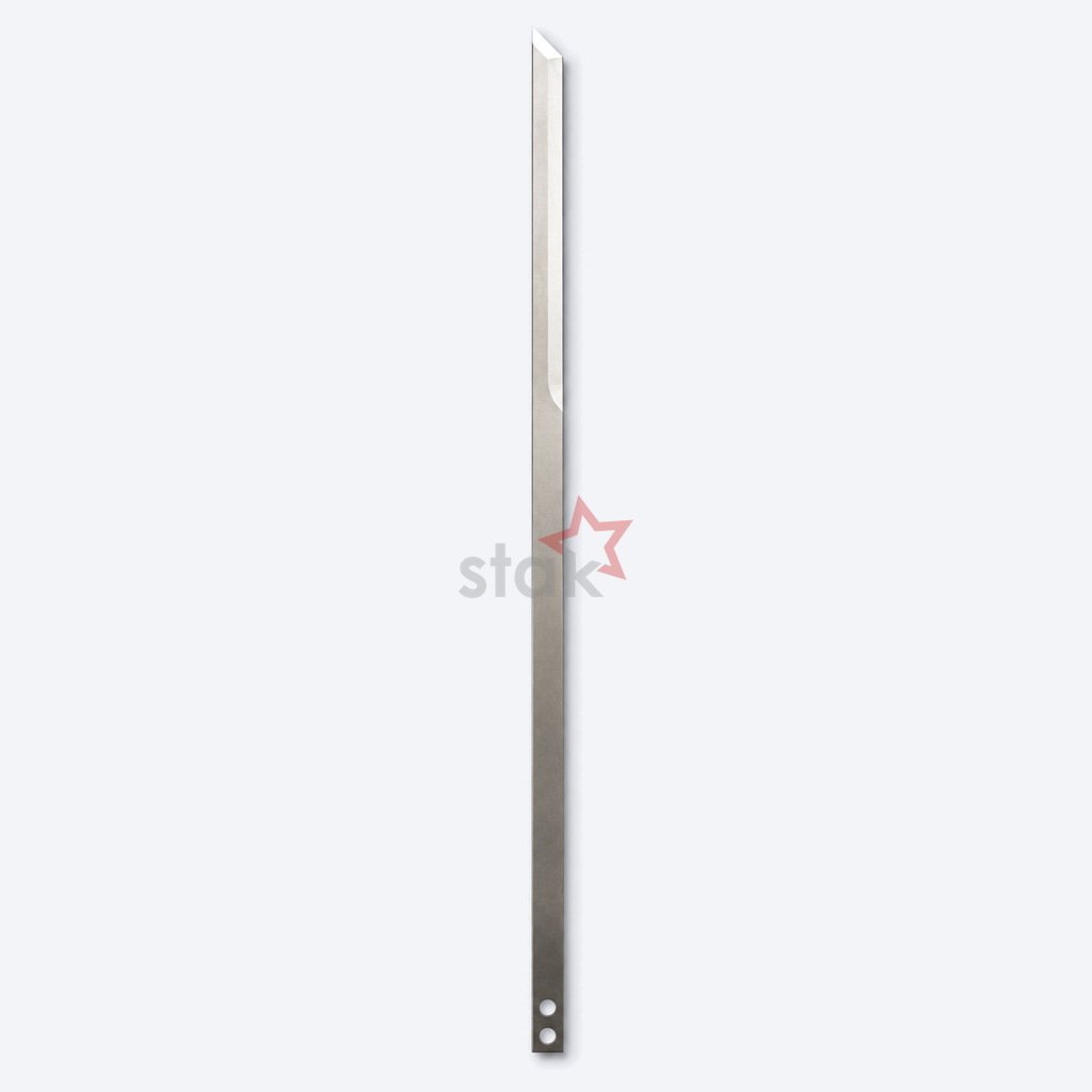 Full view of Stak HSS M2 cutting blade 801269 for Lectra MH8 / M88, 365 × 8.5 × 2.4 mm