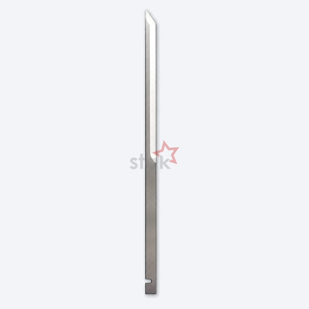 Full view of Stak HSS M2 cutting blade for OROX, 234 × 8 × 2.5 mm