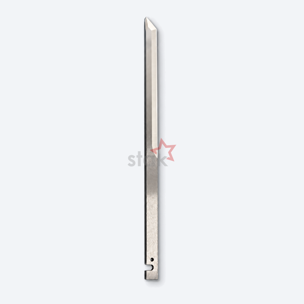 Alternate view of Stak HSS M2 cutting blade CJHG5063A for Shima Seiki, 183.5 × 8 × 2.3 mm